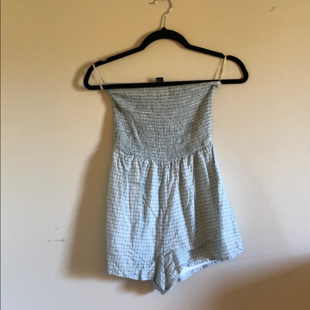 Mint green romper